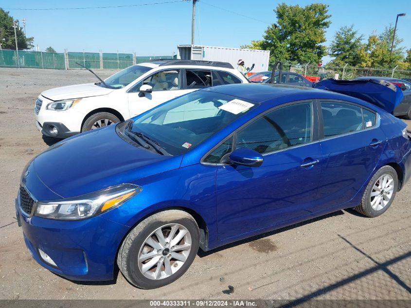 2017 Kia Forte S VIN: 3KPFL4A78HE050054 Lot: 40333311