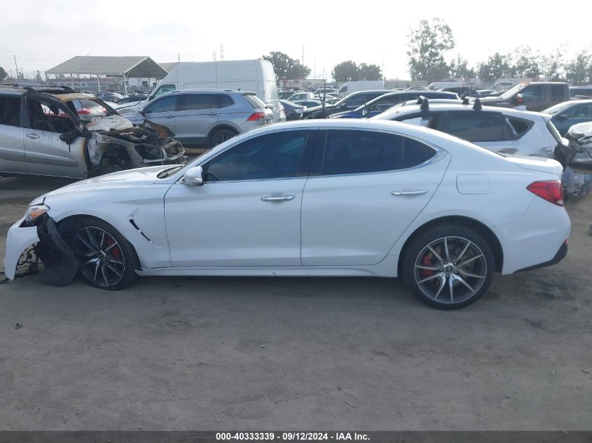 2019 Genesis G70 Elite VIN: KMTG74LE9KU032547 Lot: 40333339