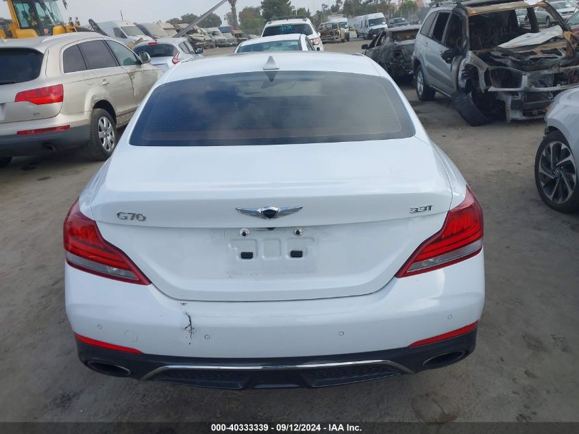 2019 Genesis G70 Elite VIN: KMTG74LE9KU032547 Lot: 40333339