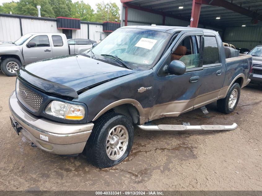 2003 Ford F-150 Lariat/Xlt VIN: 1FTRW08L03KA95916 Lot: 40333341