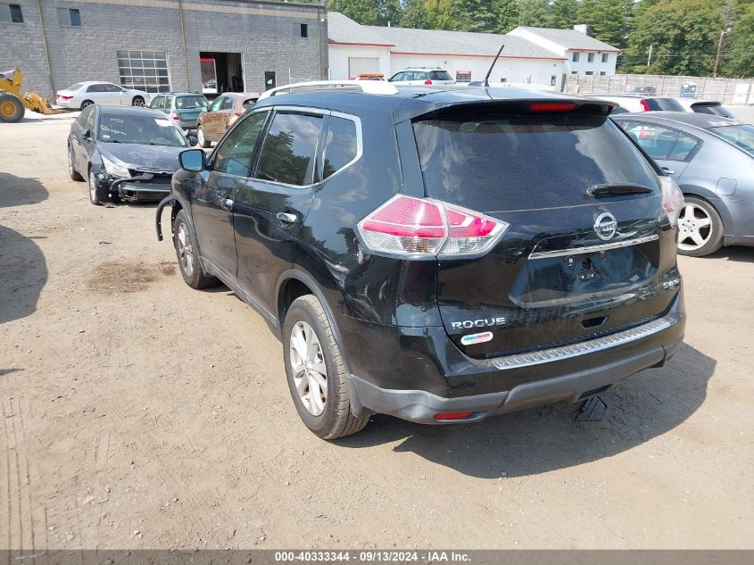 VIN 5N1AT2MV6FC809809 2015 Nissan Rogue, SV no.3