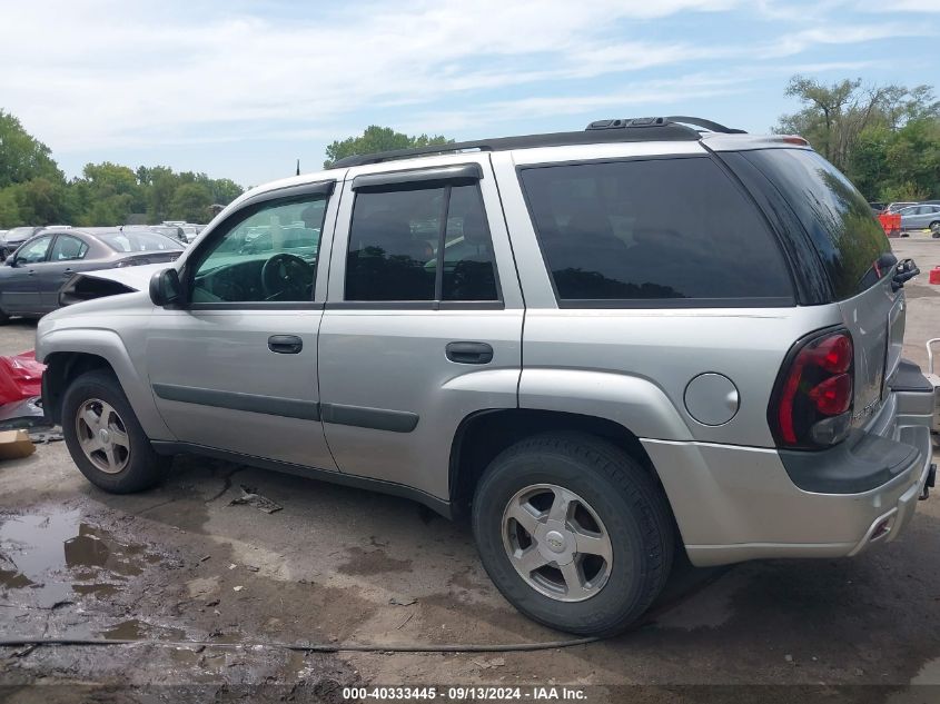 2005 Chevrolet Trailblazer Ls VIN: 1GNDS13S252361747 Lot: 40333445