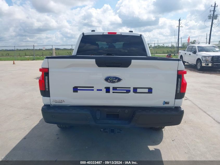 2022 Ford F-150 Lightning Pro VIN: 1FTVW1EL8NWG00282 Lot: 40333487