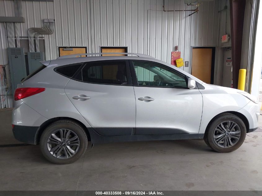 2014 Hyundai Tucson Se VIN: KM8JUCAG1EU907664 Lot: 40333508