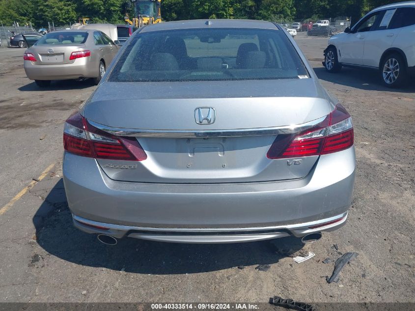 1HGCR3F01GA021490 2016 Honda Accord Ex-L V-6