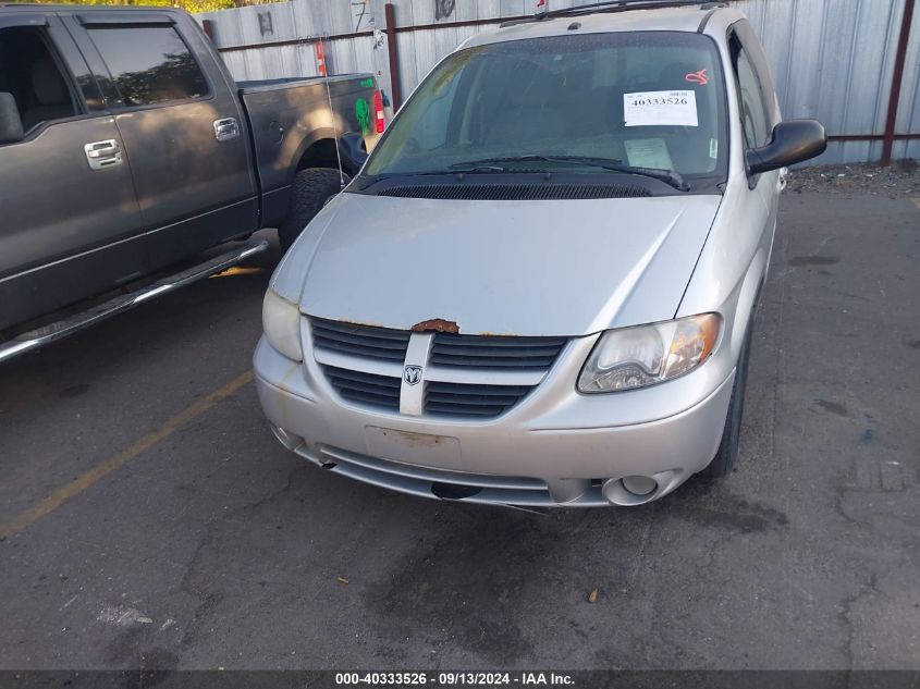 2007 Dodge Grand Caravan Sxt VIN: 2D4GP44L97R120159 Lot: 40333526