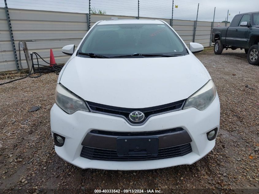 2015 Toyota Corolla L/Le/Le Pls/Prm/S/S Pls VIN: 2T1BURHE9FC327495 Lot: 40333542