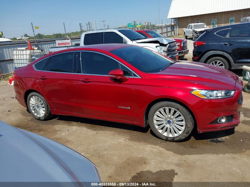 2016 Ford Fusion Hybrid Se VIN: 3FA6P0LUXGR175635 Lot: 40333558