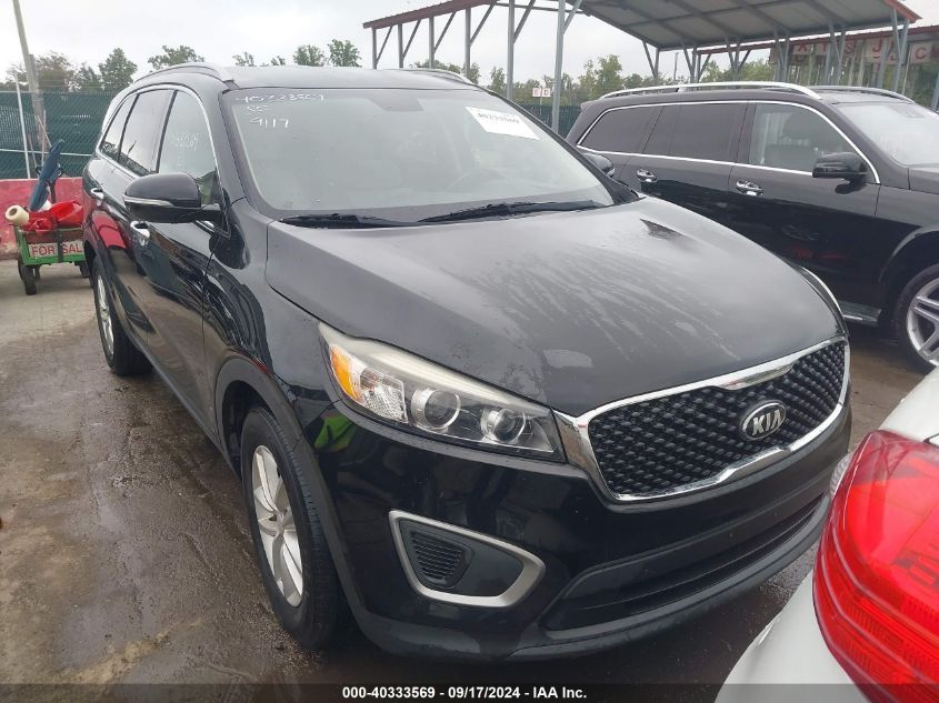 2017 Kia Sorento 3.3L Lx VIN: 5XYPG4A52HG307607 Lot: 40333569