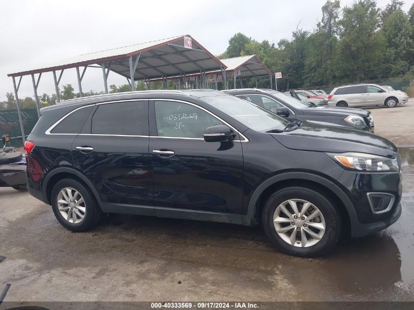 2017 KIA SORENTO 3.3L LX - 5XYPG4A52HG307607