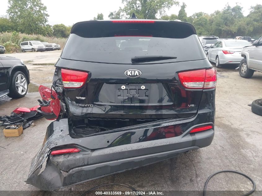 2017 KIA SORENTO 3.3L LX - 5XYPG4A52HG307607