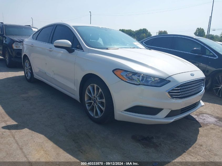 2017 FORD FUSION SE - 3FA6P0H77HR404275