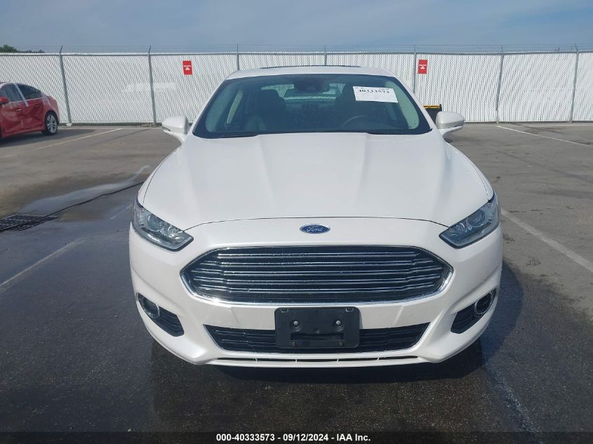 2016 Ford Fusion Titanium VIN: 3FA6P0K93GR378802 Lot: 40333573