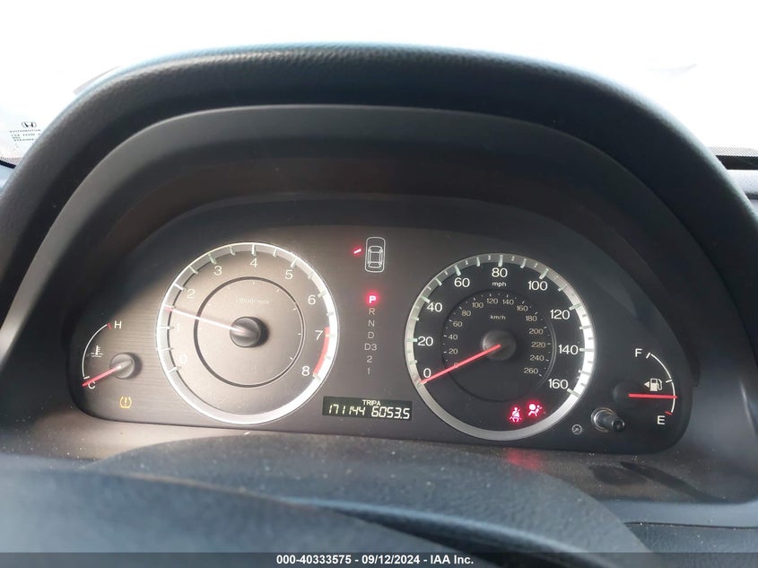 2011 Honda Accord 2.4 Lx-P VIN: 1HGCP2F49BA061327 Lot: 40333575