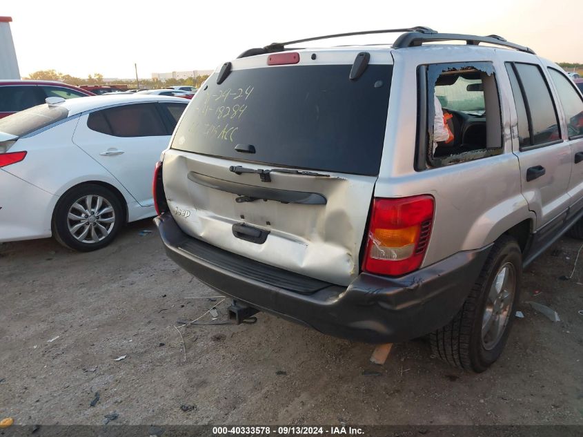 2004 Jeep Grand Cherokee Laredo VIN: 1J4GX48S14C426639 Lot: 40333578