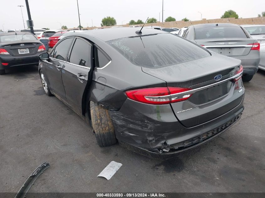 2018 FORD FUSION SE - 3FA6P0HD6JR260794