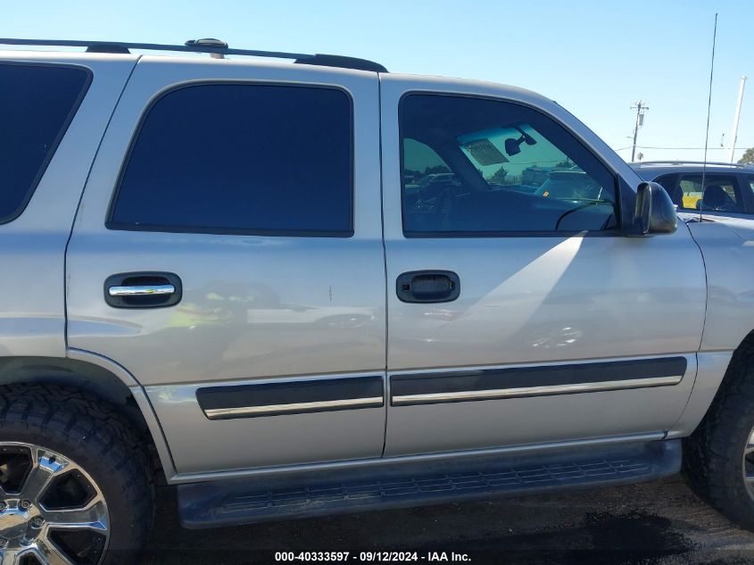 2004 Chevrolet Tahoe Ls VIN: 1GNEC13T24J224189 Lot: 40333597