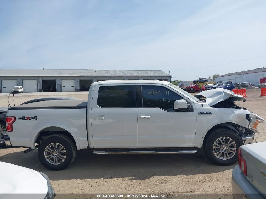 2019 Ford F-150 Supercrew VIN: 1FTEW1E54KFB19538 Lot: 40333599