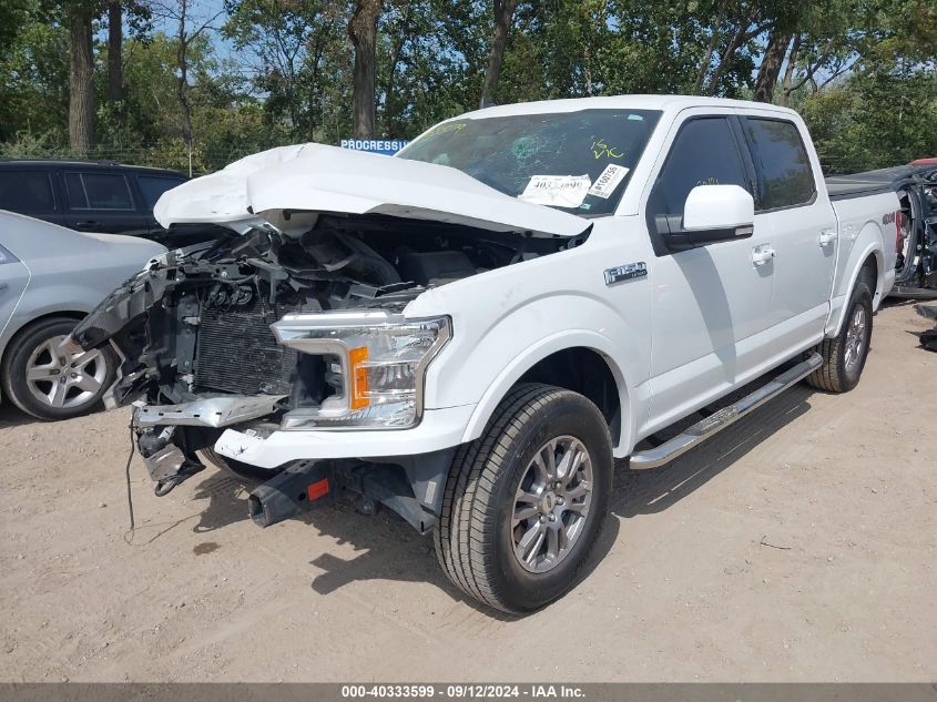 2019 Ford F-150 Supercrew VIN: 1FTEW1E54KFB19538 Lot: 40333599