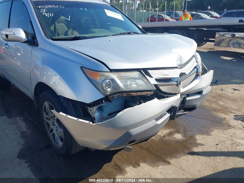 2007 Acura Mdx Technology Package VIN: 2HNYD28417H534795 Lot: 40333610