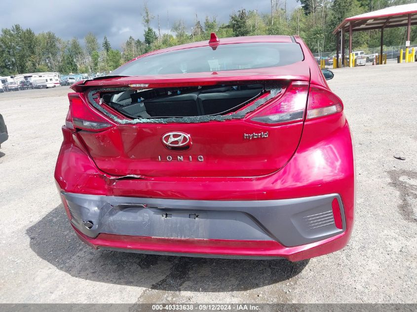 2020 Hyundai Ioniq Hybrid Se VIN: KMHC75LC4LU242679 Lot: 40333638