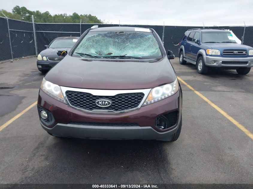 2012 Kia Sorento Lx VIN: 5XYKT3A69CG201172 Lot: 40333641