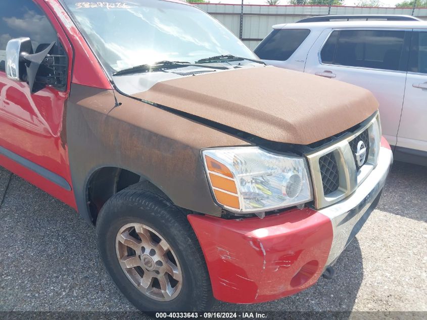 2006 Nissan Titan Le VIN: 1N6AA07B96N507559 Lot: 40333643