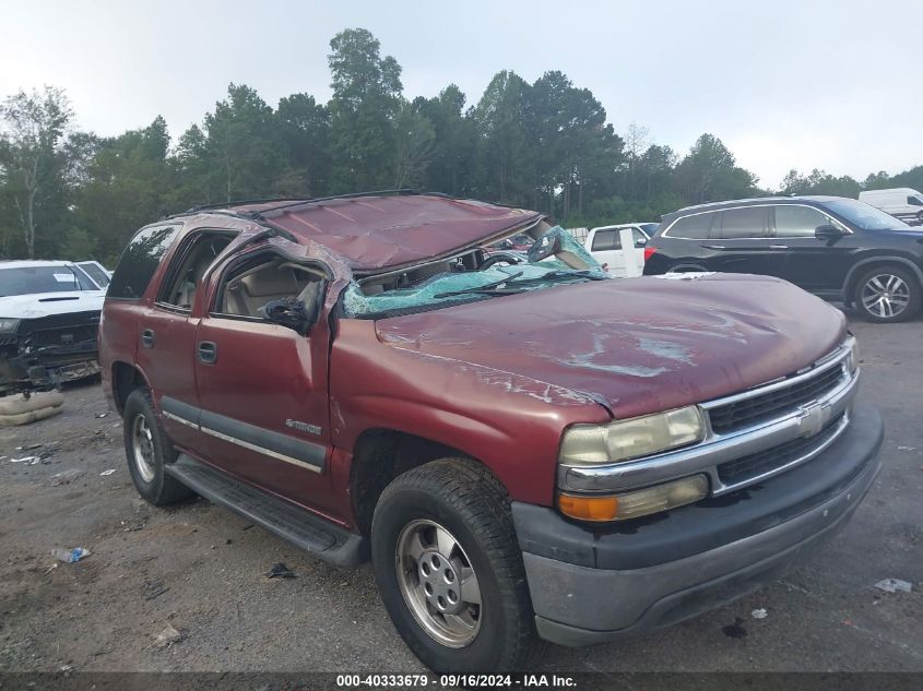 2002 Chevrolet Tahoe Ls VIN: 1GNEC13Z82R317057 Lot: 40333679