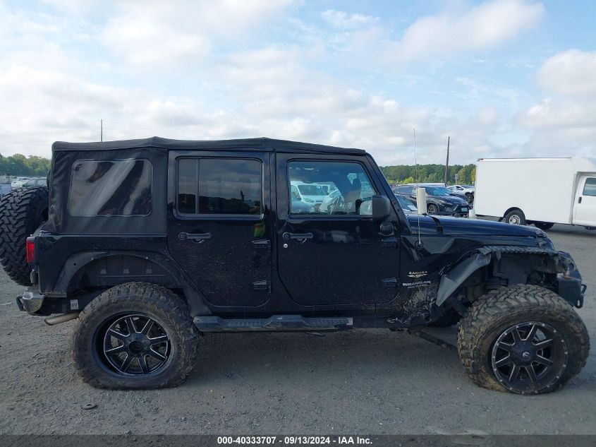 2013 Jeep Wrangler Unlimited Sahara VIN: 1C4BJWEG8DL638676 Lot: 40333707