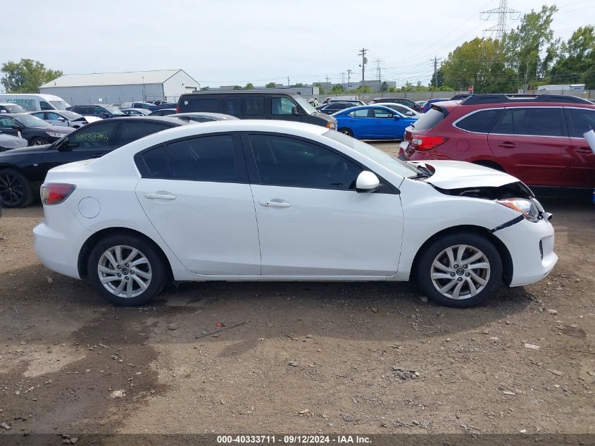 2013 Mazda Mazda3 I Touring VIN: JM1BL1V72D1805610 Lot: 40333711