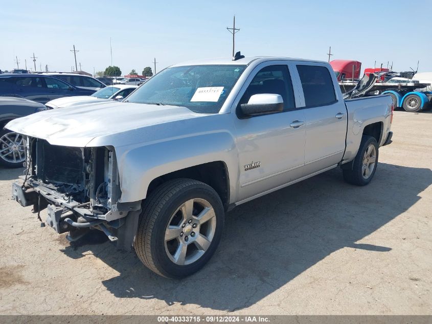 VIN JTJBARBZXF2016917 2018 CHEVROLET SILVERADO 1500 no.2