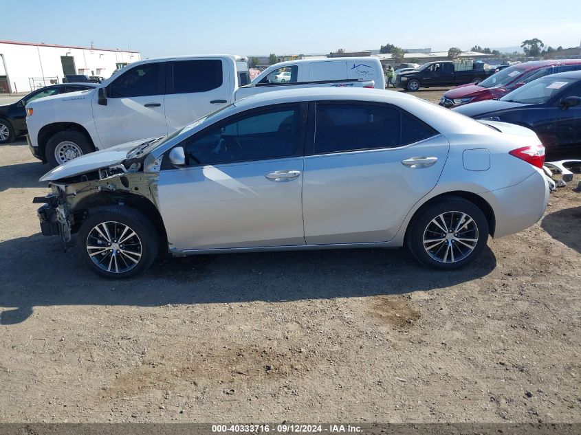 2016 Toyota Corolla Le Plus VIN: 5YFBURHE5GP373908 Lot: 40333716