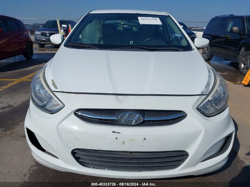 2015 Hyundai Accent Gls VIN: KMHCT4AE6FU824684 Lot: 40333726