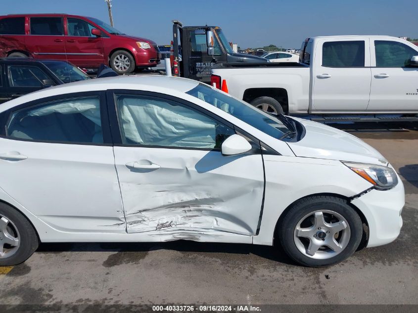 2015 Hyundai Accent Gls VIN: KMHCT4AE6FU824684 Lot: 40333726