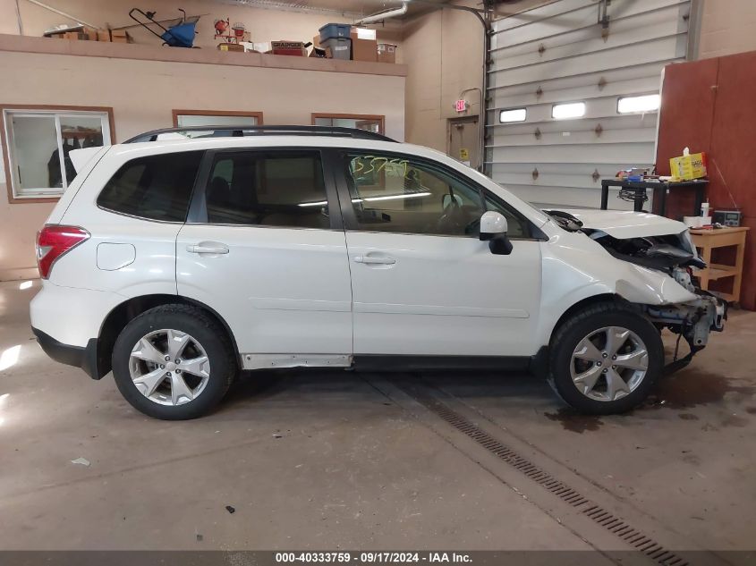 2016 Subaru Forester 2.5I Limited VIN: JF2SJARC4GH475107 Lot: 40333759