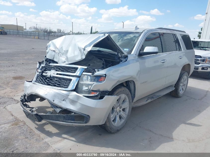 VIN 1GNSCBKC2JR111429 2018 Chevrolet Tahoe, LT no.2