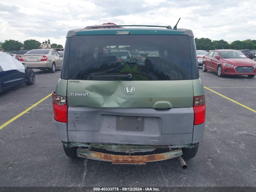 2004 Honda Element Ex VIN: 5J6YH18594L003866 Lot: 40333775