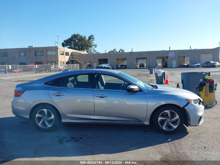 2019 Honda Insight Lx VIN: 19XZE4F19KE009161 Lot: 40333784