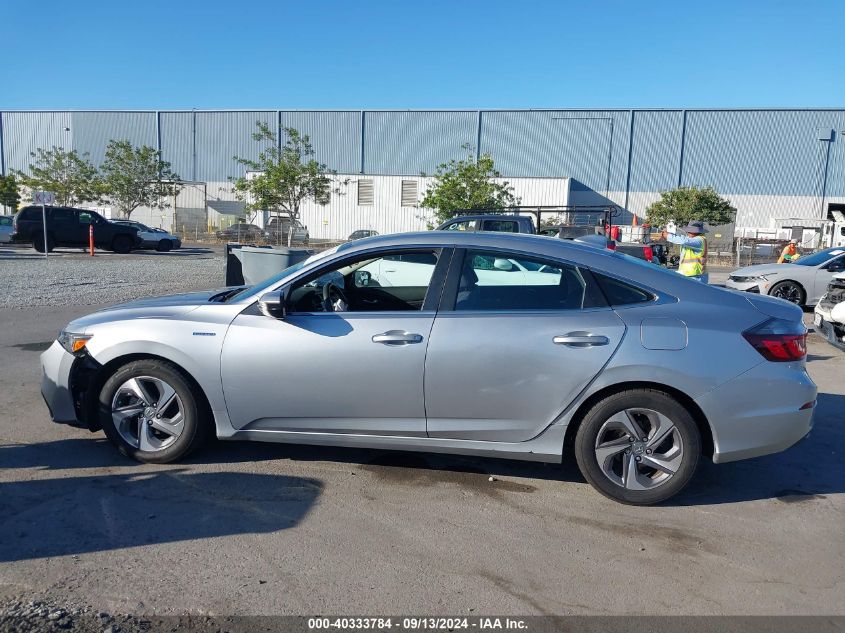 2019 Honda Insight Lx VIN: 19XZE4F19KE009161 Lot: 40333784