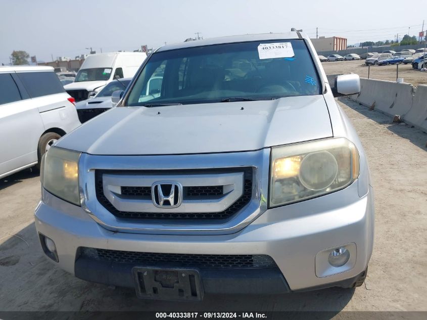 2011 Honda Pilot Ex-L VIN: 5FNYF3H57BB012072 Lot: 40333817