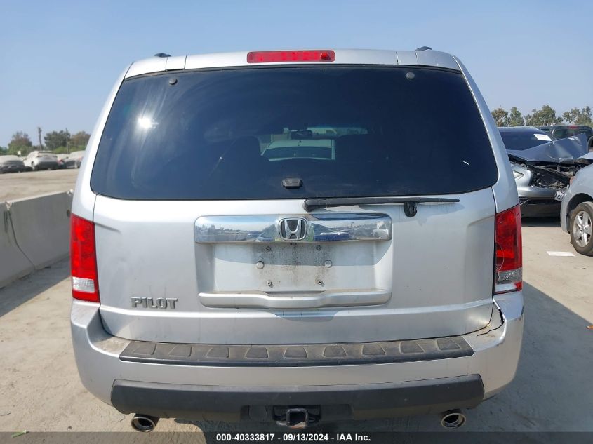 2011 Honda Pilot Ex-L VIN: 5FNYF3H57BB012072 Lot: 40333817