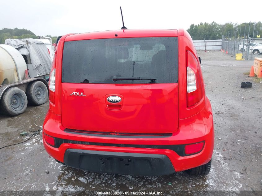 2013 Kia Soul + VIN: KNDJT2A69D7603245 Lot: 40333825