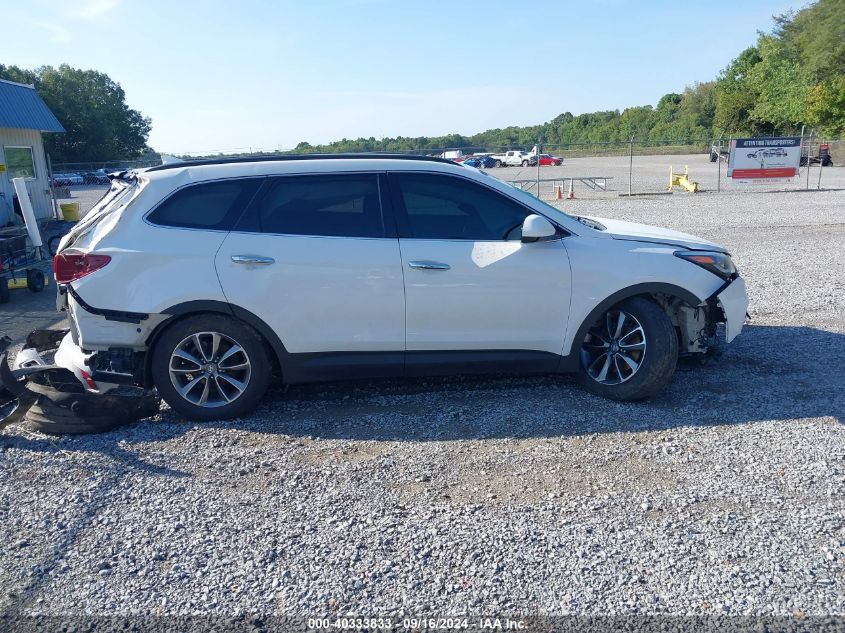 2017 Hyundai Santa Fe Se VIN: KM8SMDHF0HU224656 Lot: 40333833