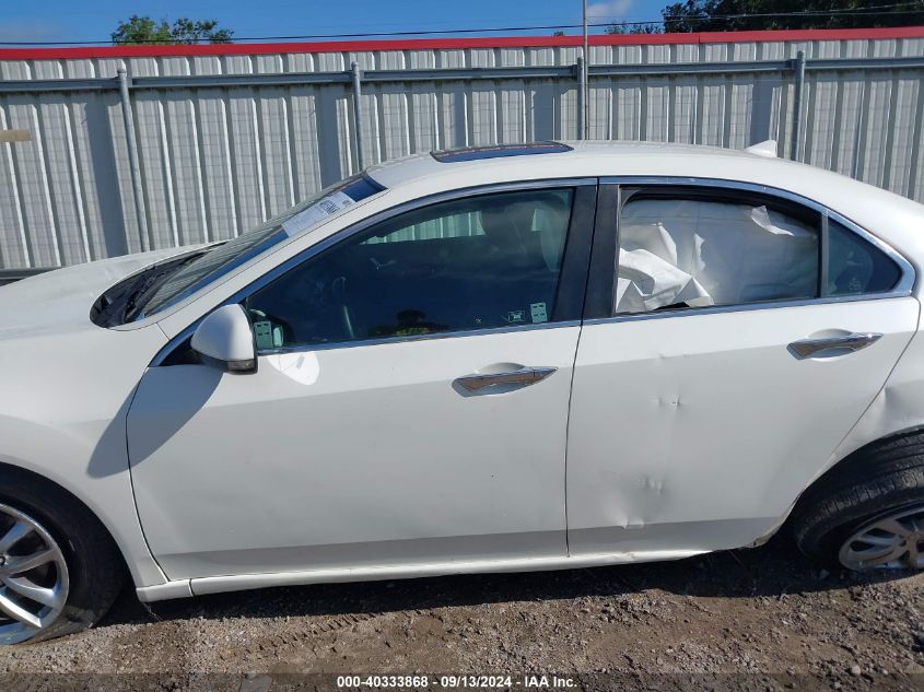 2011 Acura Tsx 2.4 VIN: JH4CU2F61BC010075 Lot: 40333868