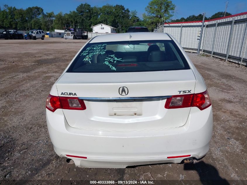 2011 Acura Tsx 2.4 VIN: JH4CU2F61BC010075 Lot: 40333868