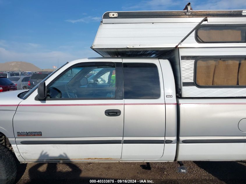 1998 Dodge Ram 2500 St VIN: 1B7KF23D8WJ142522 Lot: 40333875