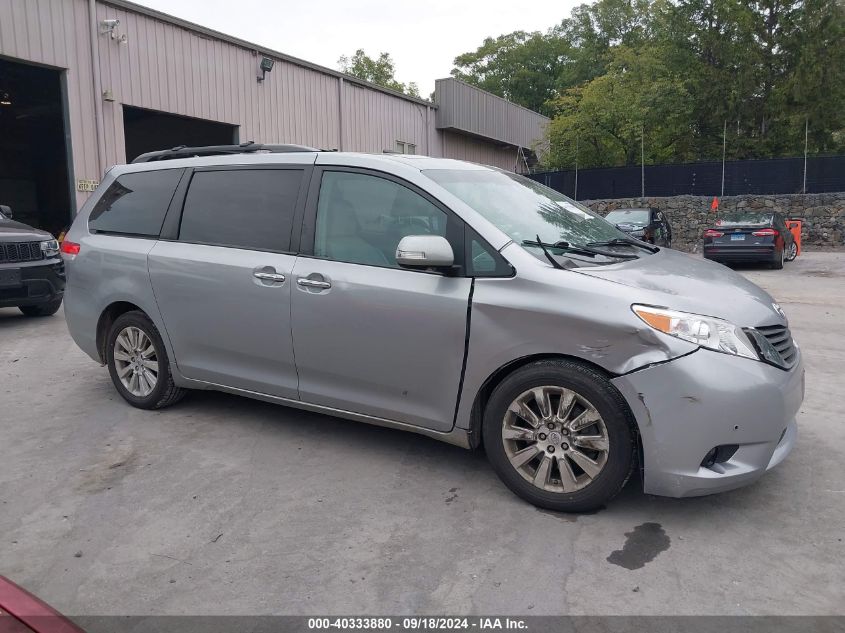 5TDDK3DC6ES076490 2014 Toyota Sienna Limited 7 Passenger