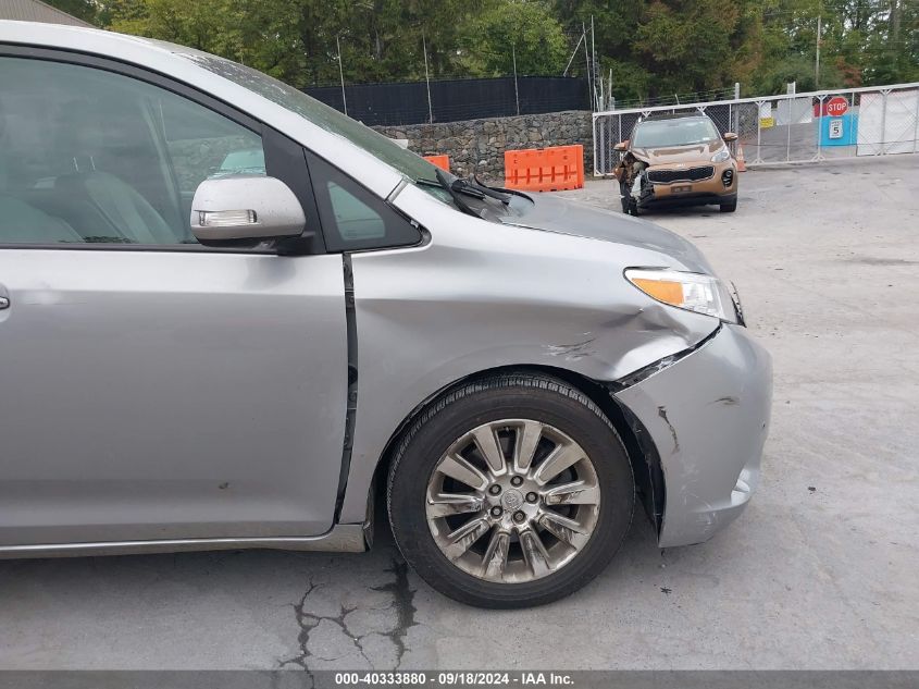 5TDDK3DC6ES076490 2014 Toyota Sienna Limited 7 Passenger