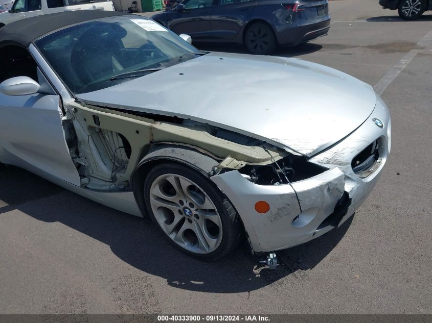 2005 BMW Z4 3.0I VIN: 4USBT53585LU09528 Lot: 40333900