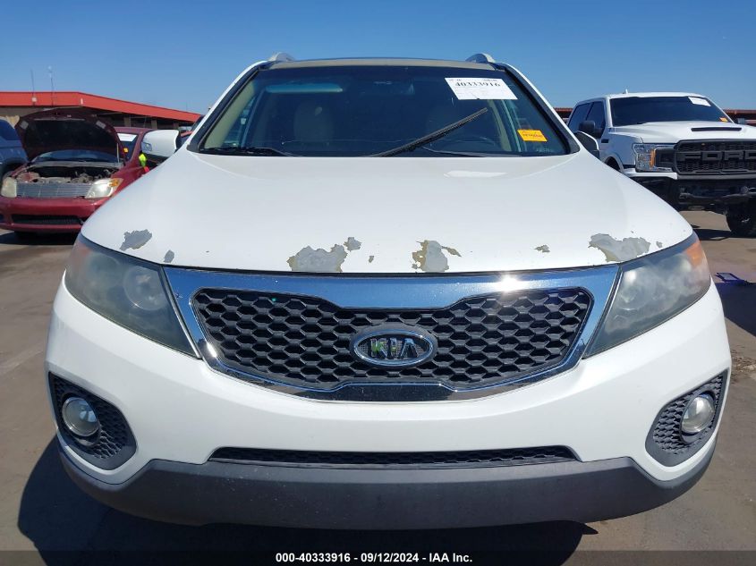 2012 Kia Sorento Ex V6 VIN: 5XYKU4A27CG274282 Lot: 40333916